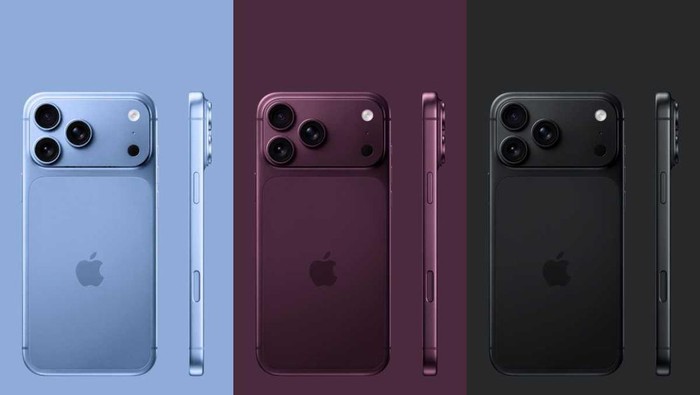 Pilihan warna iPhone 18 Pro