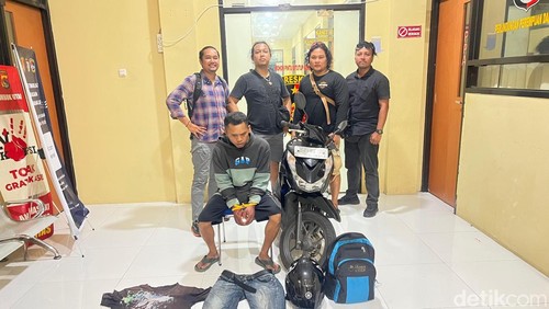 Polisi tangkap pelaku pemerkosaan anak disabilitas di Lombok Utara, NTB, Jumat (17/4/2026).