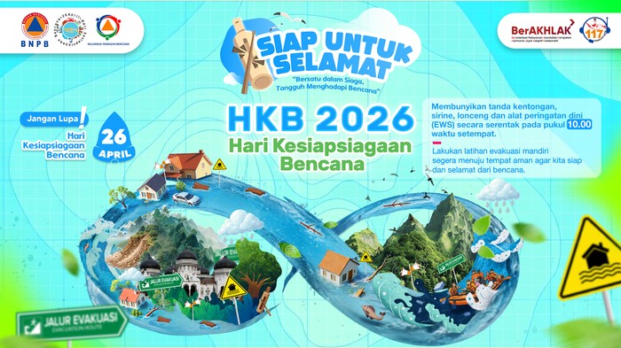 Poster Hari Kesiapsiagaan Bencana 2026