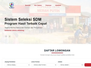 Lowongan 30.000 Manajer Kopdes Merah Putih 2026, Ini Jadwal-Cara Daftar