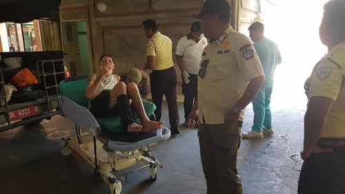 Seorang warga negara Australia ditemukan tinggal di bangunan kosong di Jalan Sunset Road, Legian, Kuta pada Rabu (15/4/2026). (dok. Satpol PP Badung)