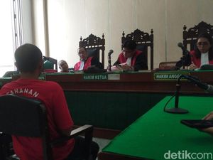4 Pria Curi Besi Proyek Stadion Teladan Jalani Sidang Dakwaan di PN Medan
