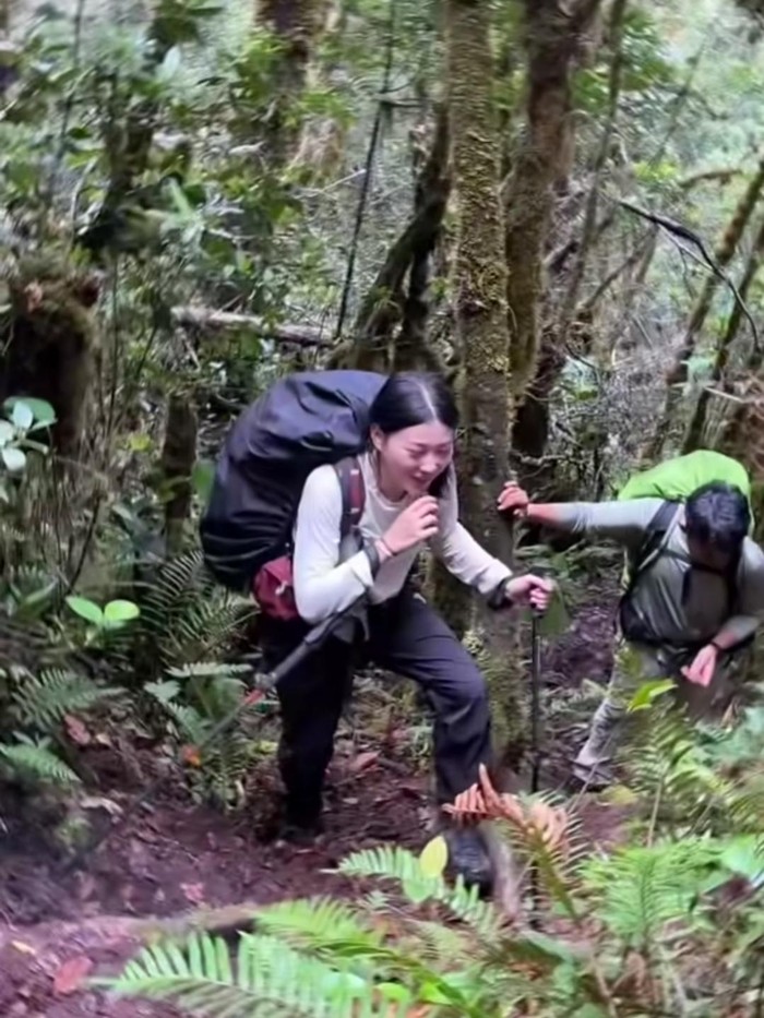 Wendy Walters gak sampai puncak Gunung Leuser.