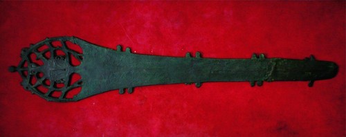 Artefak Surya Stambha Tersimpan di Museum Mpu Tantular, Sidoarjo, Jawa Timur (Jatim). (Dok. Museum Mpu Tantular)