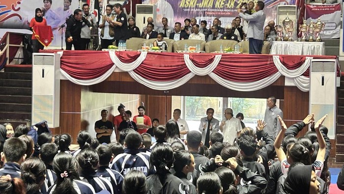 Kejurnas karate yang diselenggarakan ASKI.