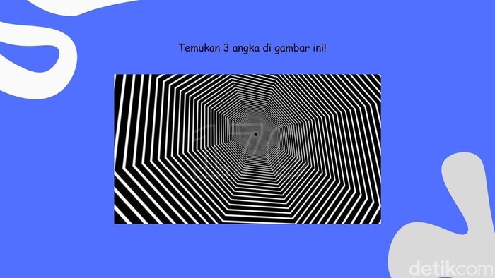 Cek Fokus, Temukan Angka Tersembunyi di Antara Pola Random Ini!