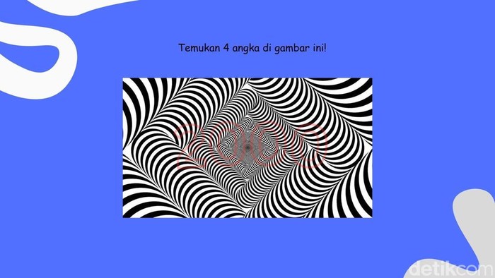 Cek Fokus, Temukan Angka Tersembunyi di Antara Pola Random Ini!