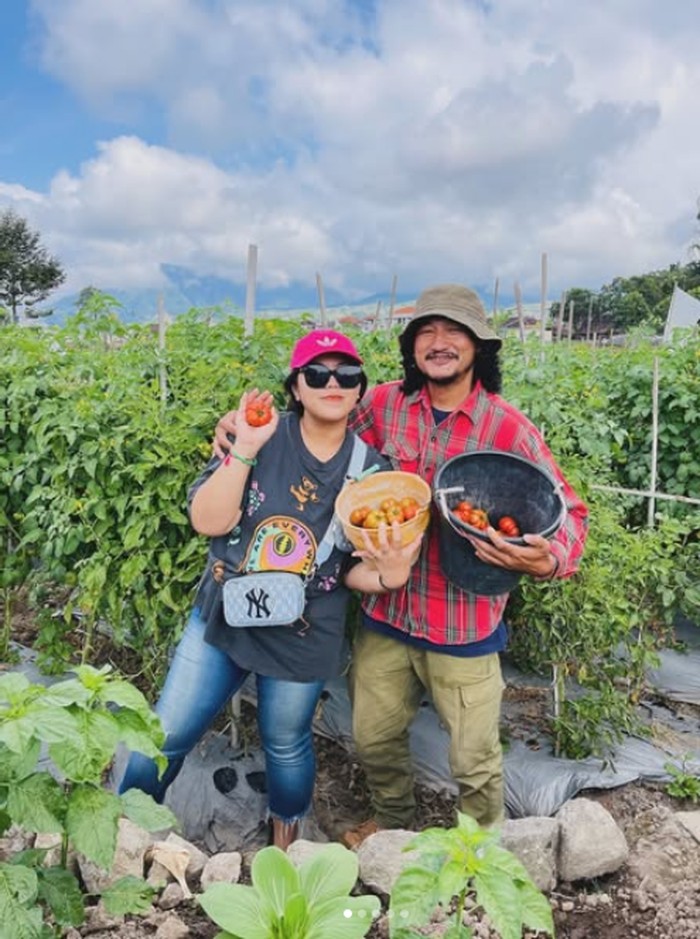 Isa Bajaj Buka Warung Tempong, Pakai Tomat hingga Kol Kebun Sendiri