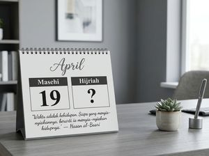 Tanggal Hijriah Hari Ini 19 April 2026 serta Amalan Bulan Dzulqadah