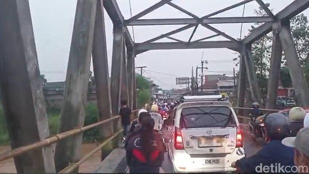 Kemacetan di Rancamanyar, Kabupaten Bandung