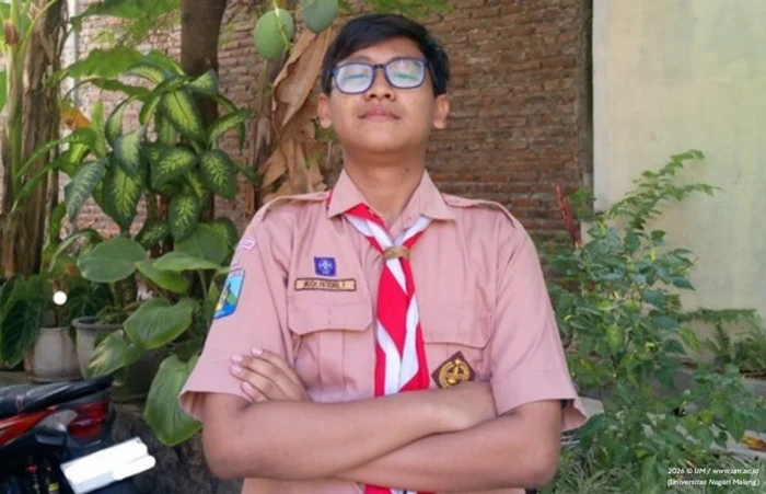 Kisah Much Fatichul Firdaus yang lolos SNBP 2026 di UM pada usia 15 tahun