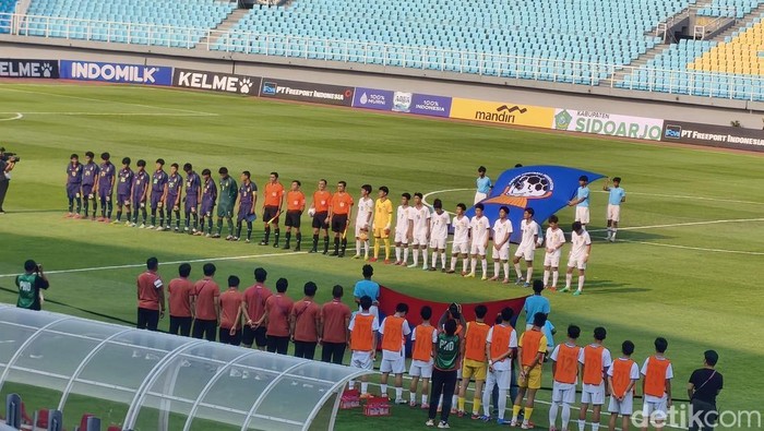 Laga Laos vs Thailand di Piala AFF U-17