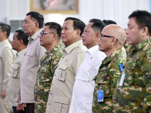 Mendagri Dampingi Prabowo di Pemantapan Kepemimpinan Ketua DPRD Se-RI