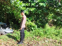 Mobil Tabrak Pohon di Minahasa gegara Sopir Ngantuk, 1 Penumpang Tewas