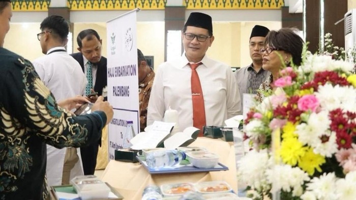 Pengecekan menu jemaah haji Sumsel 2026.
