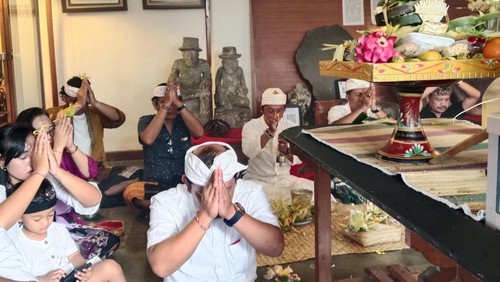 Perayaan Tumpek Landep di Museum Semarajaya Klungkung, Sabtu (18/4/2026). (Dok. Museum Semarajaya Klungkung)