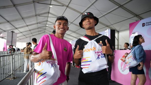 Peserta Kemala Run di Bali