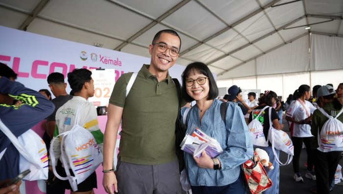 Peserta Kemala Run di Bali
