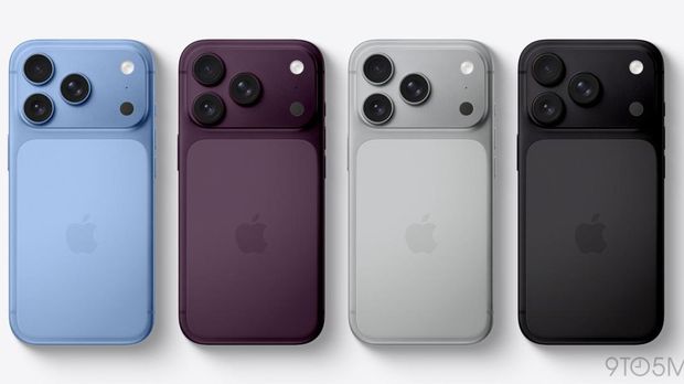 Pilihan warna baru iPhone 18 Pro Pilihan warna baru iPhone 18 Pro