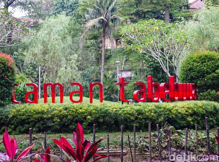 Taman Tabebuya Jadi Ruang Santai di Tengah Kota