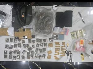 Dua Pria Pengedar Narkoba Ditangkap di Jonggol Bogor, 1 Kg Ganja Disita