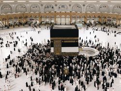 Suasana Masjidil Haram Jelang Kedatangan Jemaah Haji