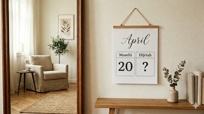 Kalender Hijriah hari ini 20 April 2026.