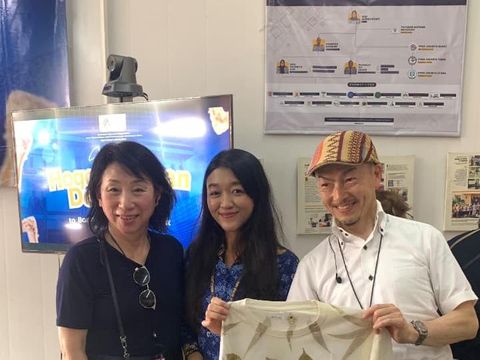 Karya Koper Batik Dibeli Rombongan Hogoshi