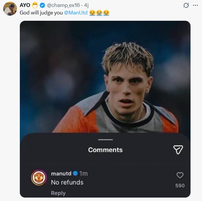 Meme Chelsea vs Man United