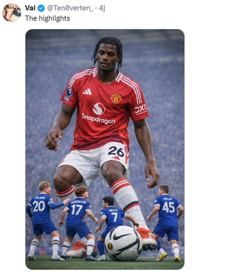 Meme Chelsea vs Man United