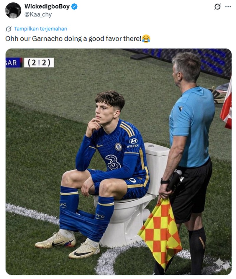 Meme Chelsea vs Man United