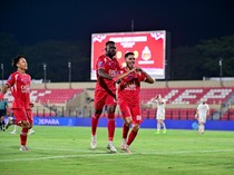 Persijap Ungguli Tuan Rumah Persita 1-0 di Babak Pertama