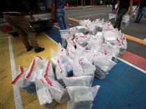 Penampakan 1,6 Ton Kokain Disita Usai Pengejaran Dramatis di Laut