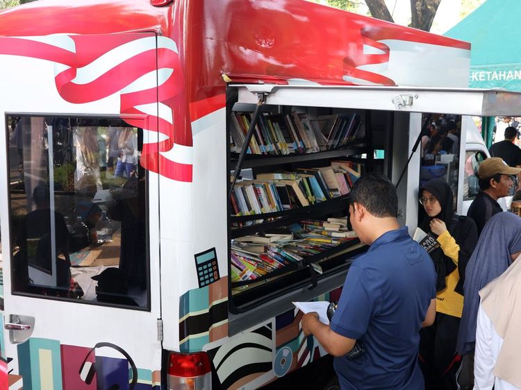 Perpustakaan Keliling Hadirkan Literasi di Ruang Publik
