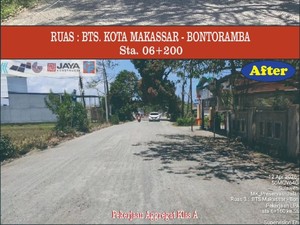 Progres MYP Perbaikan Jalan Ruas Makassar, Gowa dan Takalar Capai 26%
