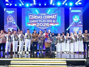 SMAN 1 Pandaan Raih Gelar Juara Provinsi di Ajang LCC Empat Pilar MPR