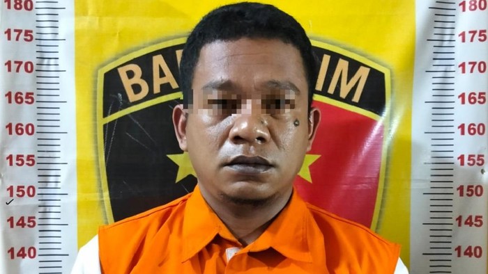 Tampang Abdul Mukti, pembunuh pensiunan PNS di Lampung
