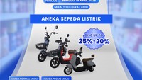 Ada Promo Menggoda Sepeda Listrik di Transmart Full Day Sale