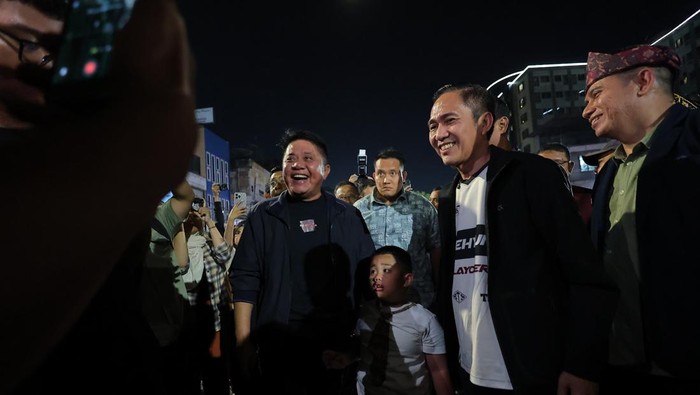 Wali Kota Palembang Ratu Dewa dan Gubernur Sumsel Herman Deru Launching Program Car Free Night (CFN) Atmo