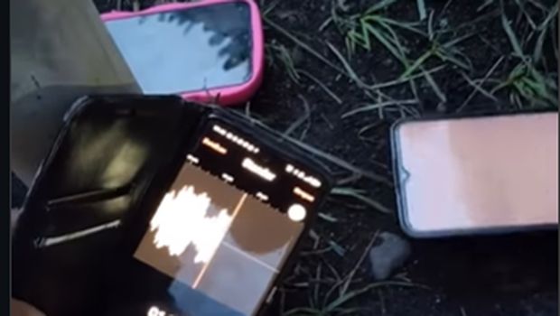 Warga di Bitung merekam suara gemuruh misterius dari dalam tanah.