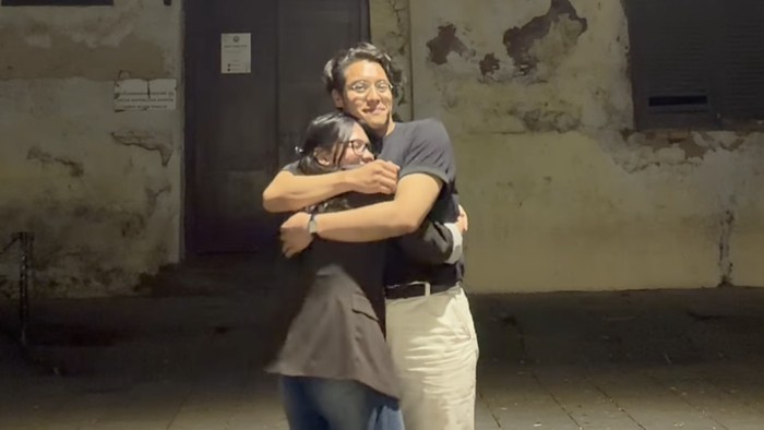 Kebersamaan Ardhito Pramono dan Davina Karamoy.