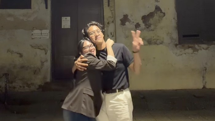 Kebersamaan Ardhito Pramono dan Davina Karamoy.