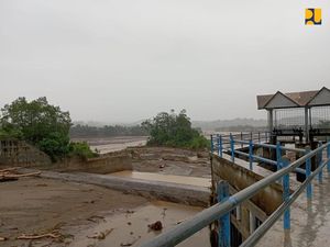 Tangani Bendung Jamuan, Kementerian PU Susun Desain Penanganan Permanen