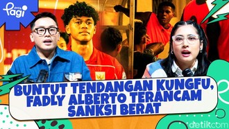 Buntut Tendangan Kungfu, Fadly Alberto Terancam Sanksi Berat