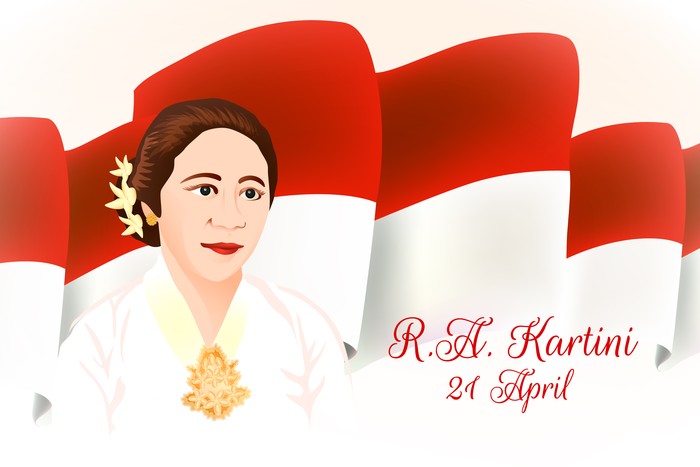 Ilustrasi Hari Kartini 21 April