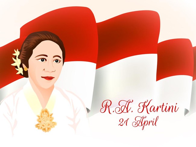 Ilustrasi Hari Kartini 21 April