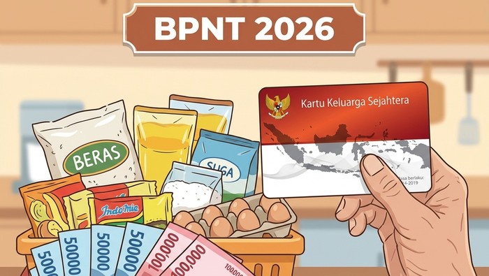 Ilustrasi Penyaluran Bansos BPNT 2026