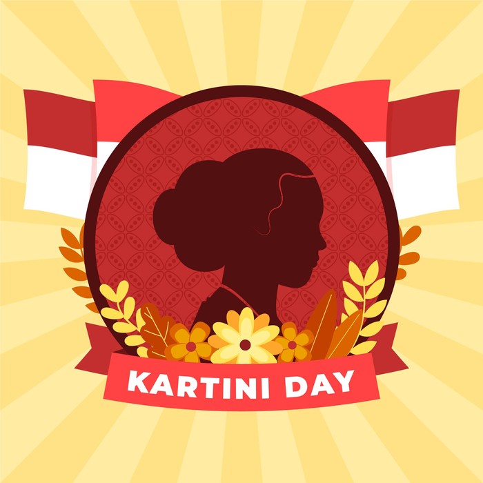 Ilustrasi ucapan hari Kartini.