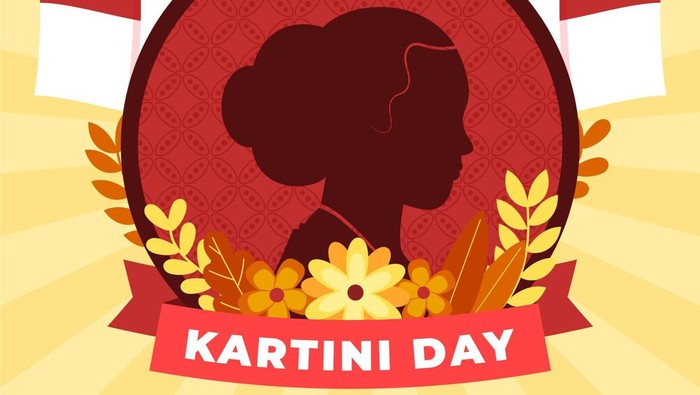 Ilustrasi ucapan hari Kartini.