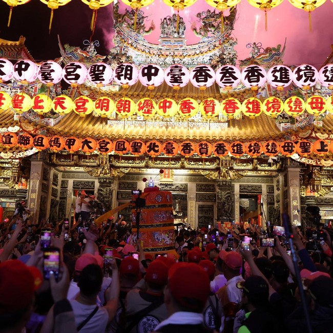 Jutaan Umat Ikuti Ziarah Mazu, Tempuh 340 Km di Taiwan